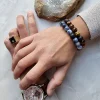 Mannen armband Sodaliet L