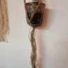 Macramé planten hanger Jute - Afbeelding 3