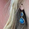 Verguld Blauw Agaat - Afbeelding 3