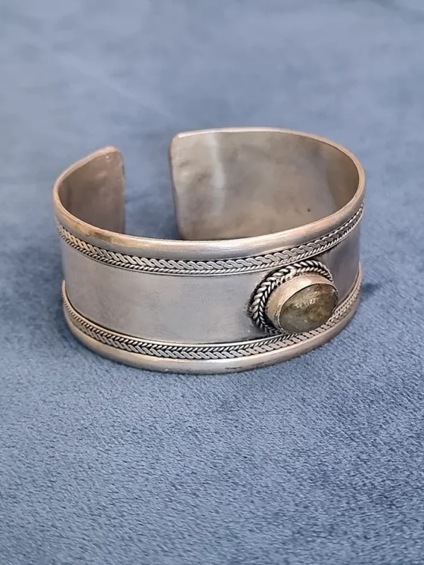 Zilveren armband Labradoriet