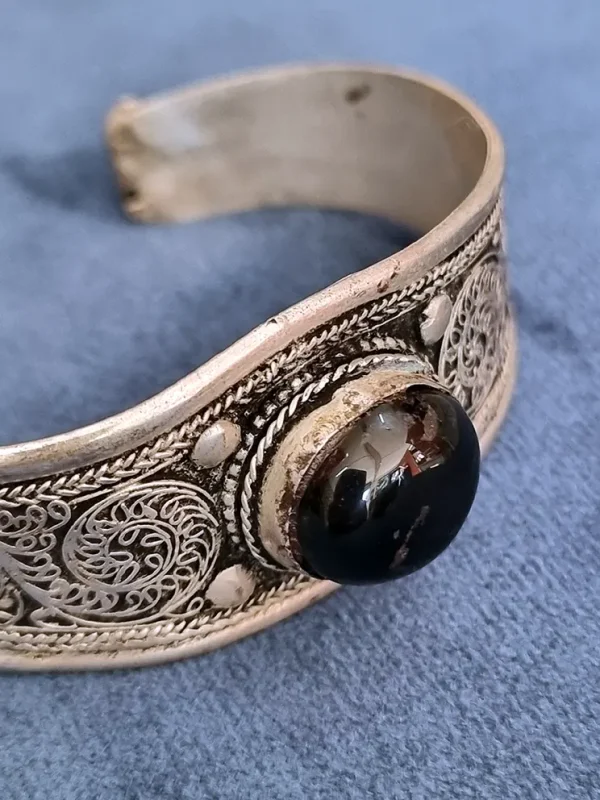 Zilveren filigraan armband Toermalijn - Afbeelding 2