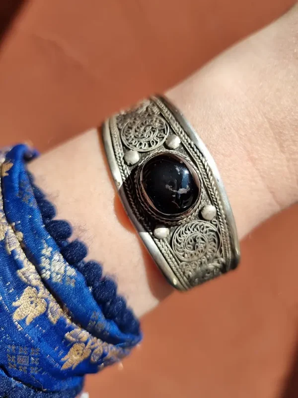 Zilveren filigraan armband Toermalijn - Afbeelding 3