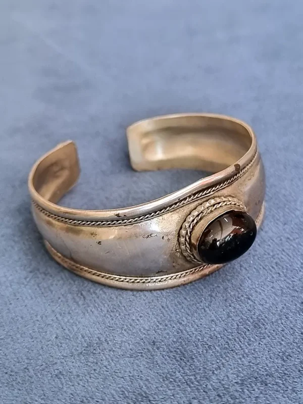 Zilveren armband Toermalijn
