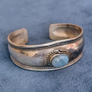 Zilveren armband Chalcedoon