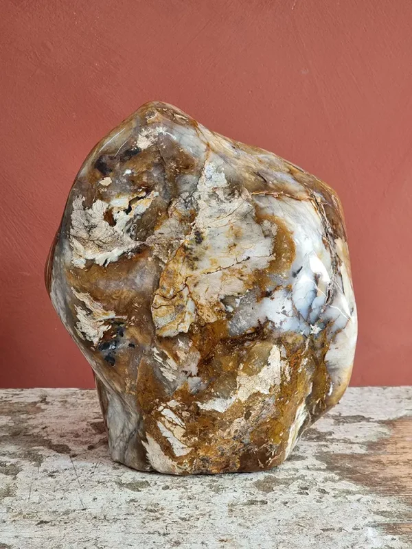 Rode Jaspis Sculptuur