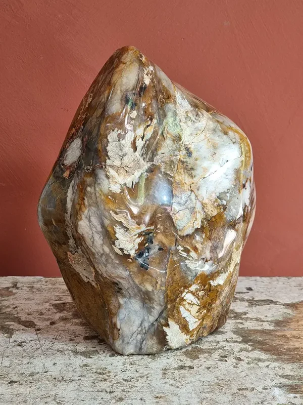 Rode Jaspis Sculptuur - Afbeelding 2