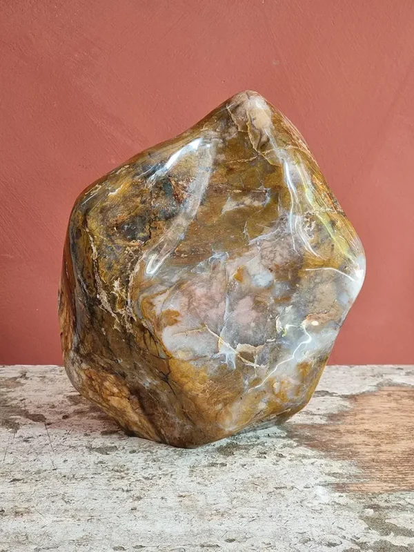 Rode Jaspis Sculptuur - Afbeelding 3