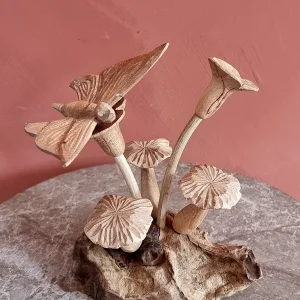 Houtsnijwerk vlinder