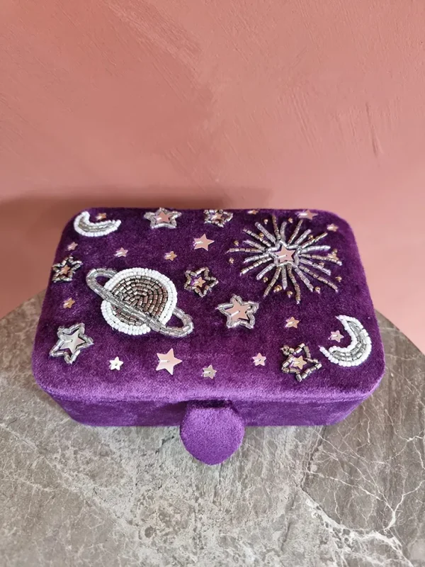 Fluwelen doosje Galaxy