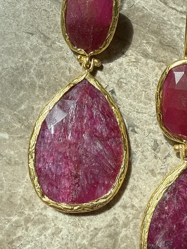 Verguld Roze Robijn - Afbeelding 2