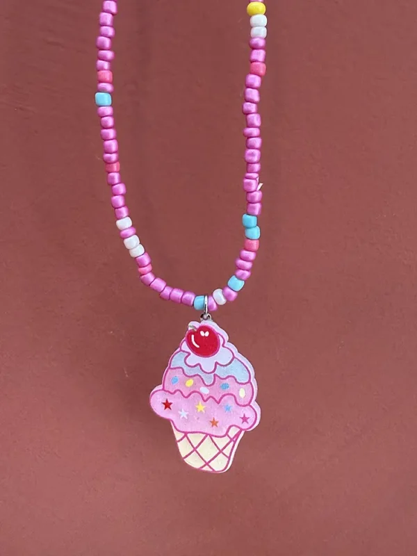 Ketting armband Cupcake