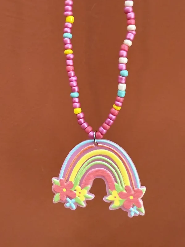 Ketting armband Regenboog