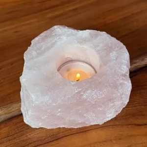 Rozenkwarts Theelichthouder